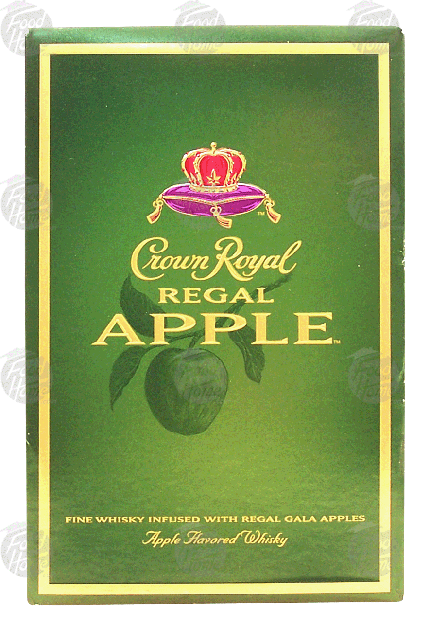 Crown Royal Regal apple flavor whisky, 35% alc. by vol. Full-Size Picture